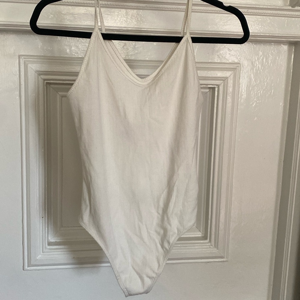 White tank bodysuit